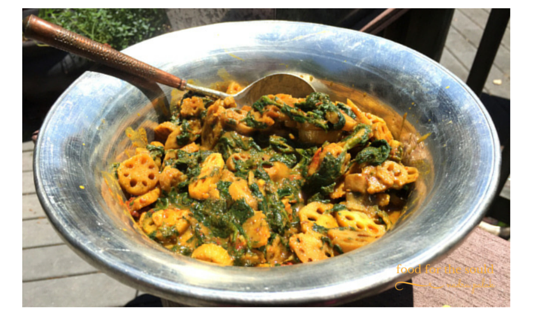 Kashmiri Nadru Palak