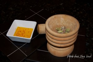 Saffron and Cardamom