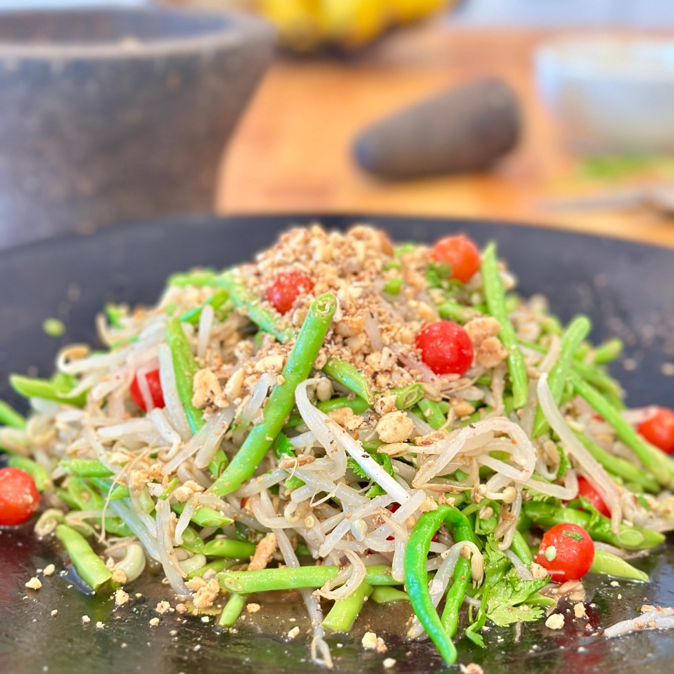 Plant based Grean beans and Sprouts salad