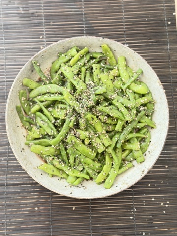 Miso Sesame Green Bean Salad
